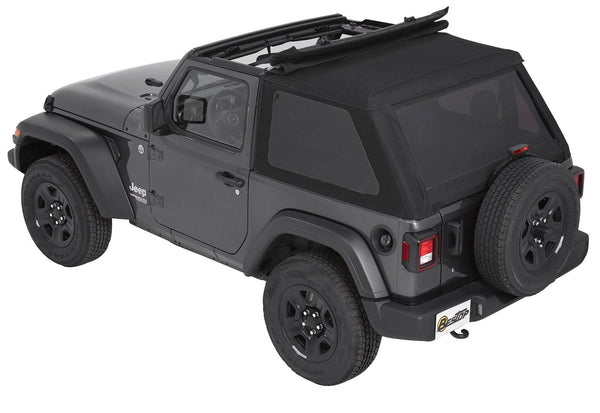 JEEP WRANGLER JL 2 DOOR - All New Trektop NX SoftTop - BESTOP 56862-35 ...